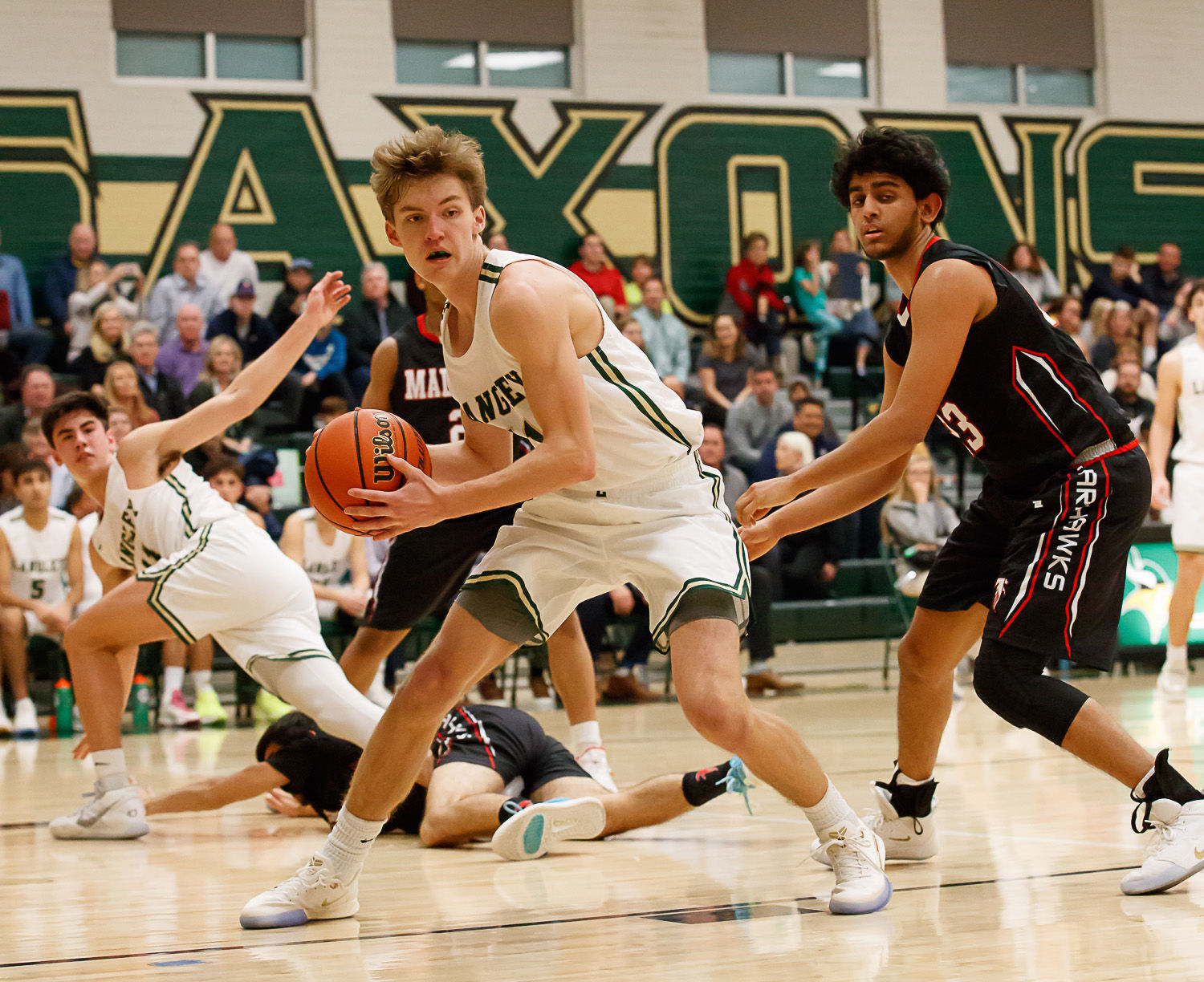 Langley vs. Madison boys basketball 9